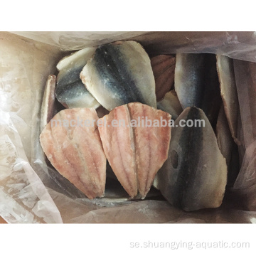 Kinesisk export frusen fisk makrillflikar fjäril makrill
